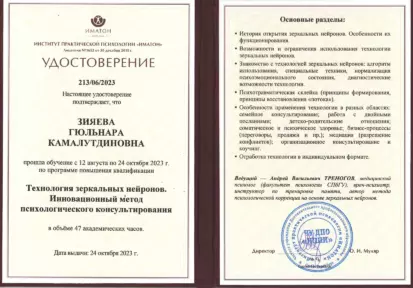 Сертификат 6